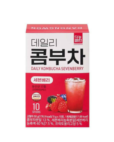 نوشیدنی کامبوچا دانگوون طعم سون بری | Danongwon Daily Kombucha Tea Set