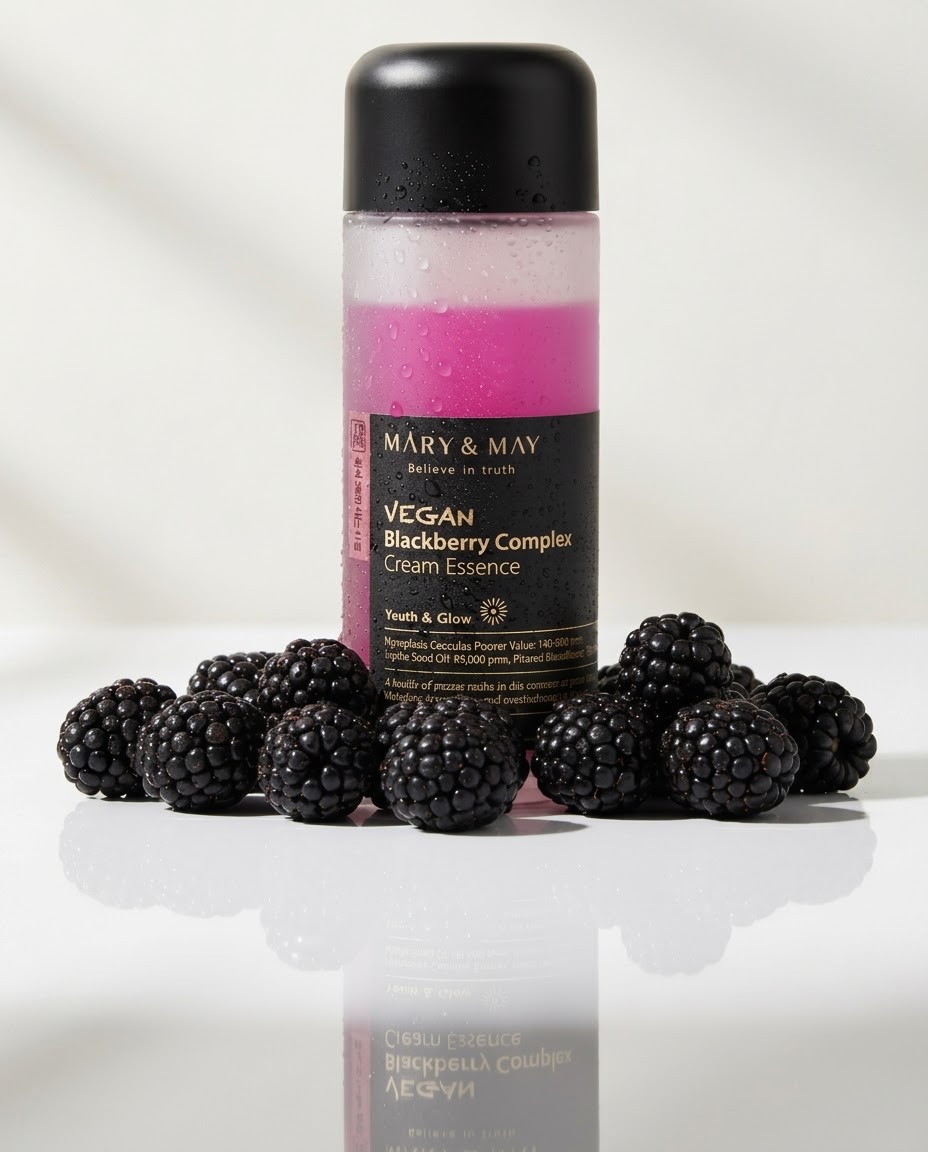 اسنس کرمی تمشک سیاه Mary&May